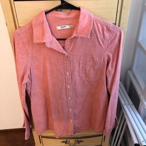 Pink Button Down